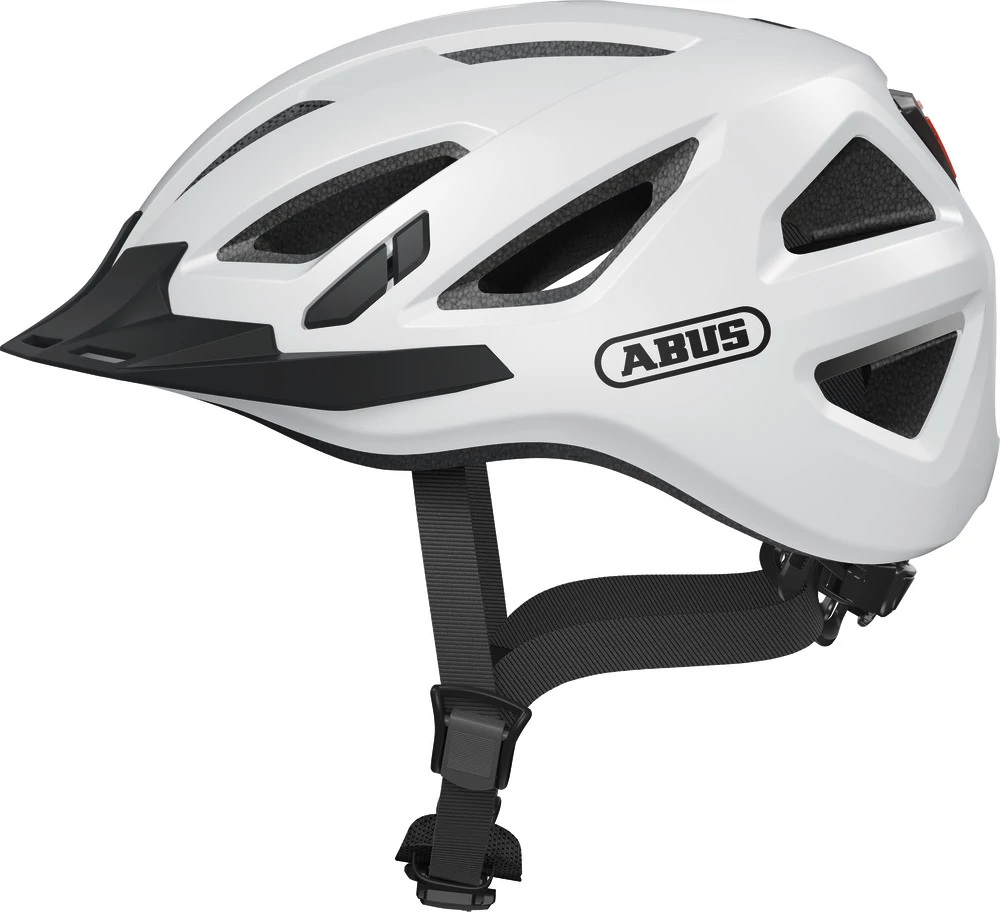 ABUS kerékpáros városi sisak Urban-I 3.0, In-Mold, polar white, S (51-55 cm)