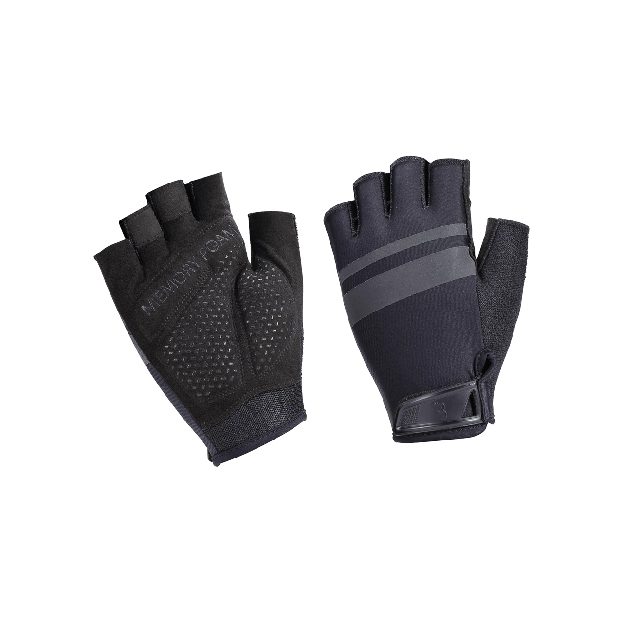 BBB Cycling kerékpáros kesztyű BBW-59 HighComfort, emlékező szivacsos, fekete XXL