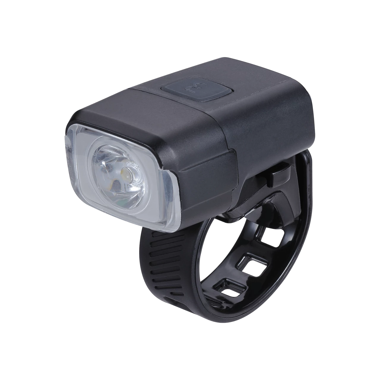 BBB Cycling kerékpáros első lámpa BLS-130 NanoStrike, 400 lumen, 6 mód, micro USB tölthető 1000mAh akku, gumis felfogatással