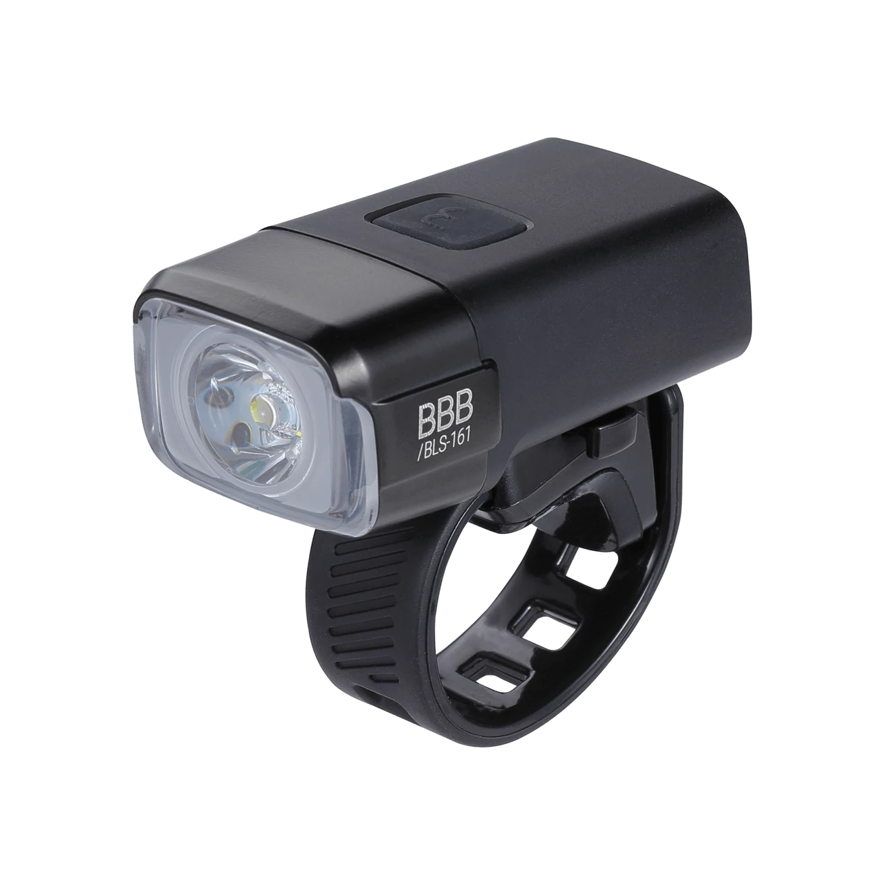 BBB Cycling kerékpáros első lámpa BLS-161 NanoStrike, 600 lumen, 6 mód, micro USB tölthető 2000mAh akku, gumis felfogatással