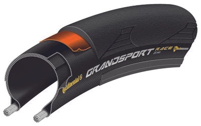 Continental országúti kerékpáros külső gumi 32-622 Grand Sport Race 700x32C fekete/fekete, Skin