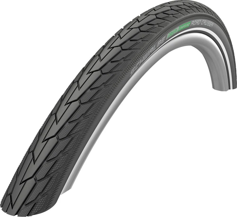 SCHWALBE KÜLSŐ 12x2,00 (203-50) ROAD CRUISER ACT HS484 KG GREEN TW 320g {25/7}