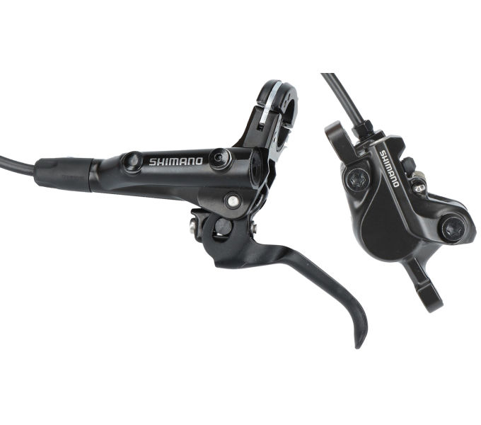 SHIMANO DISC BRAKE ASSEMBLED SET/J-kit, BL-MT501(L), BR-MT500(F), BLACK, W/O ADA