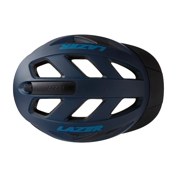 FEJVÉDŐ LAZER CAMELEON+NET MATT SÖTÉT KÉK M