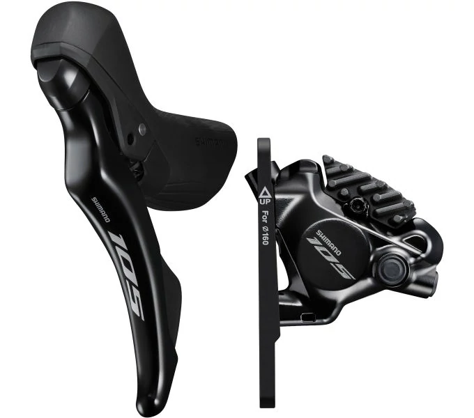 SHIMANO DISC BRAKE J-kit DIRECT, 105, ST-R7120(L), BR-R7170(F), FOR 160MM ROTOR,
