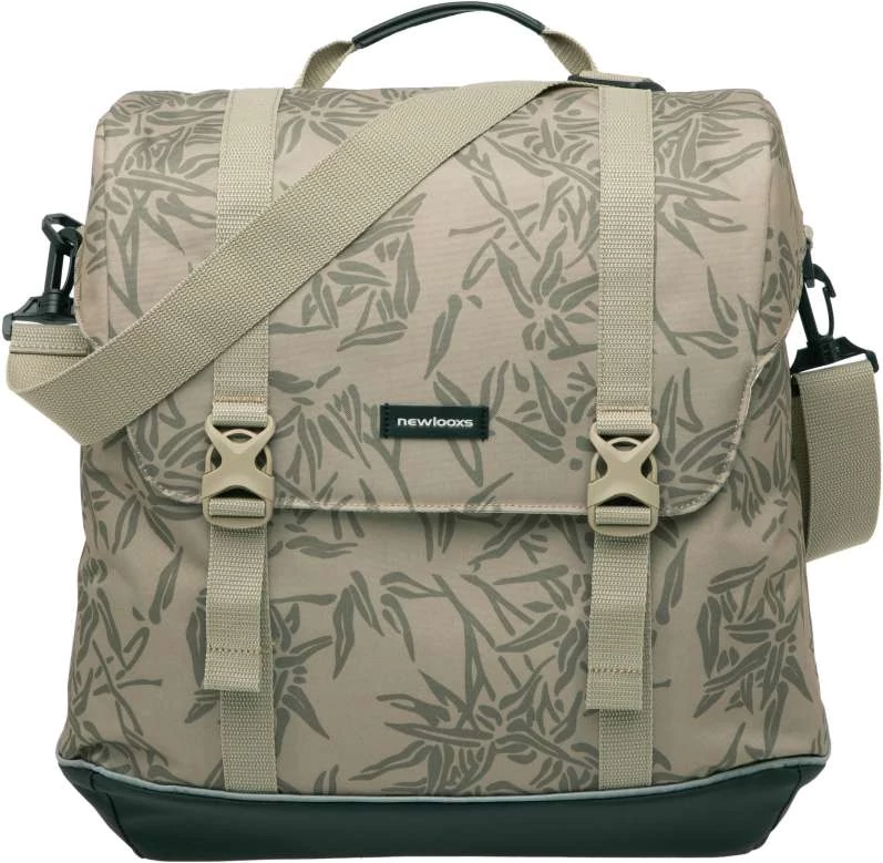 KERÉKPÁROS TÁSKA NEWLOOXS ALBA SINGLE BAMBOO HOMOKSZÍN 21L 37X17X37CM
